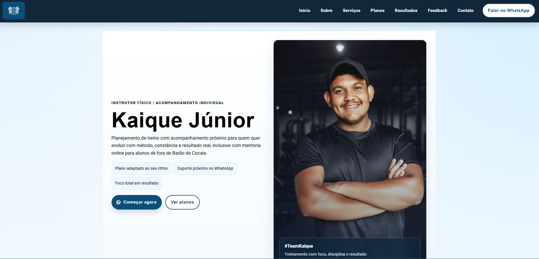 Prévia do projeto Team Kaique